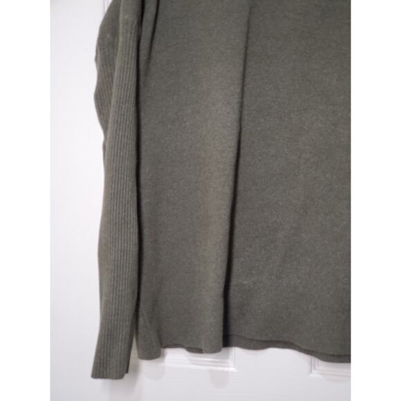 Cyrus Women’s Olive Green Mock Neck Sweater Size M – Cozy Knit Pullover - Picture 2 of 10
